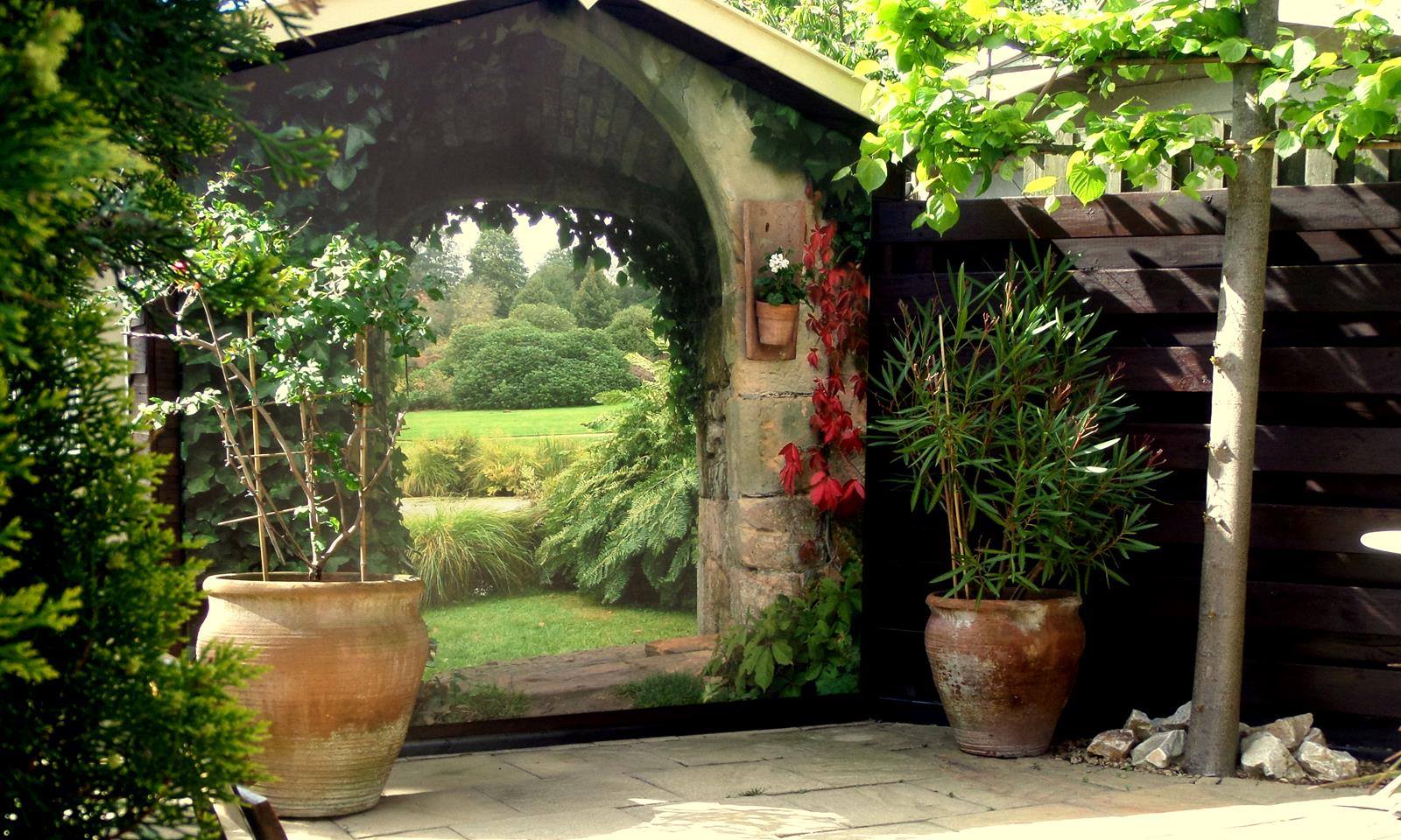 GartenBanner ohne Rahmen