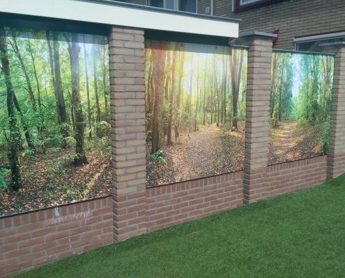 Gartenbanner Beispiel 958 Gartenposter ohne Rahmen nach Maß vb6