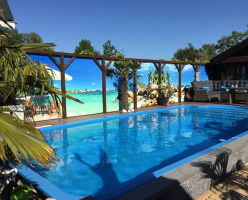 Gartenbanner Beispiel 930 GartenBanner ohne Rahmen vb3