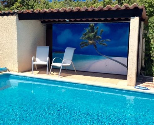 Gartenbanner Beispiel 999 Gartenbanner Gartenposter beispiel 999