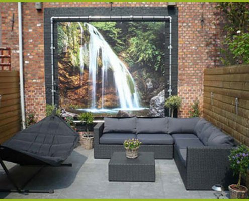 Gartenbanner Beispiel 3-1 Gartenbanner Gartenposter beispiel3-1