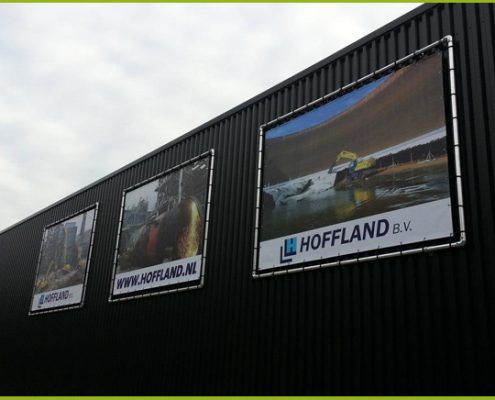 GartenBanner Beispiel 4 Aluminiumrahmen Gartenbanner Gartenposter beispiel1.8