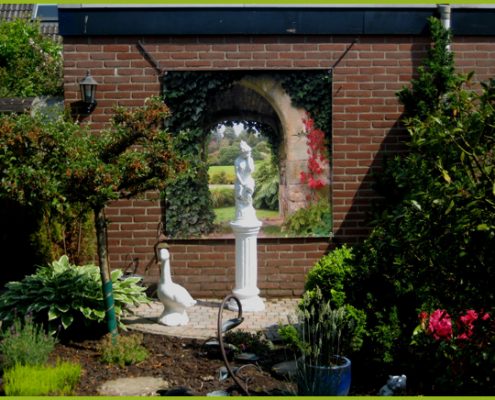 Gartenbanner Beispiel 978 Gartenposter ohne Rahmen Standardformate vb5