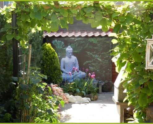 Gartenbanner Beispiel 951 Gartenbanner Gartenposter beispiel71