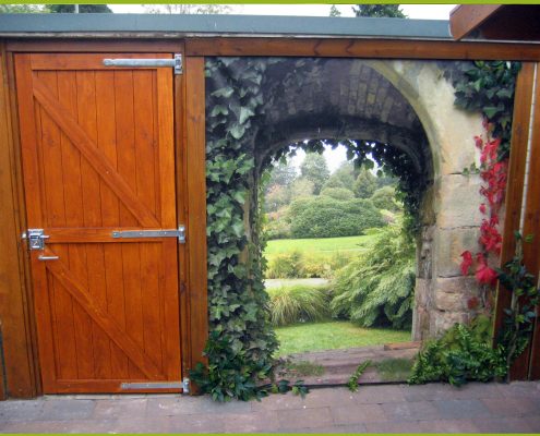 Gartenbanner Beispiel 985 Gartenbanner Gartenposter beispiel98