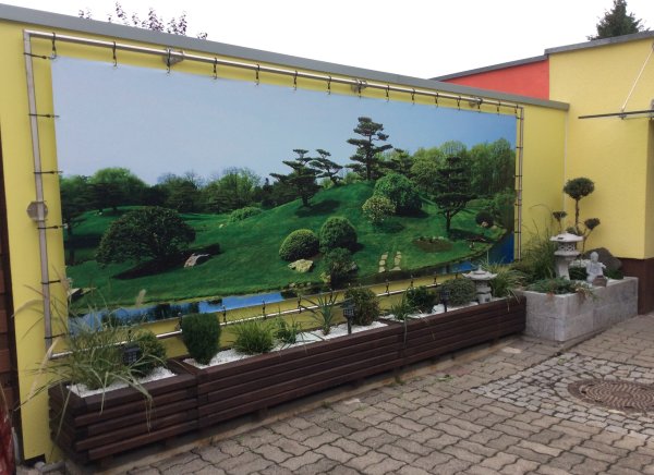 Gartenbanner Beispiele Gartenposter Produkte