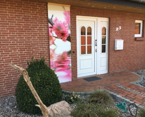 GartenBanner Acrylglas beispiel 1 GartenBanner Acrylglas beispiel 1